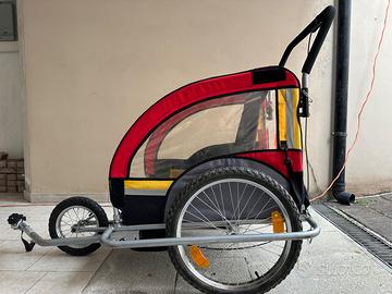 Rimorchio carrellino bici