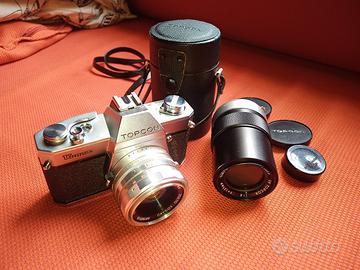 TOPCON Unirex 50mm + zoom 135mm