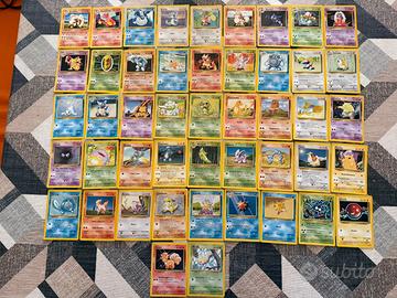 Pokemon card set base Italia