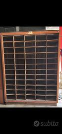 Tre scaffalature modernariato