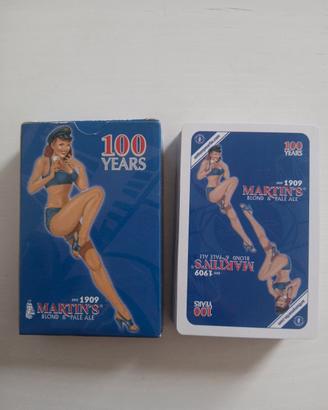 Carte da Gioco Poker Birra Martin's 100 Anni 
