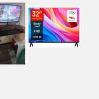 Computer Gamer con schermo curvo + 3 TV (TRASLOCO)