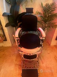 Poltrona da barbiere vintage scuderi