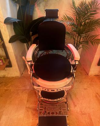 Poltrona da barbiere vintage scuderi