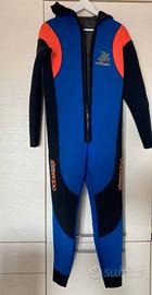 Muta sub uomo Ocean Waves 5mm tg.54  ottime condiz