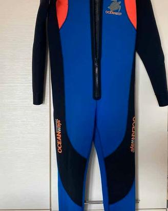 Muta sub uomo Ocean Waves 5mm tg.54  ottime condiz