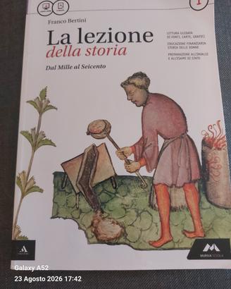 La lezione della storia  Franco Bertini