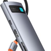 Hub USB C 7 in 1 Adattatore Con HDMI 4K@60Hz