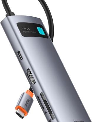 Hub USB C 7 in 1 Adattatore Con HDMI 4K@60Hz