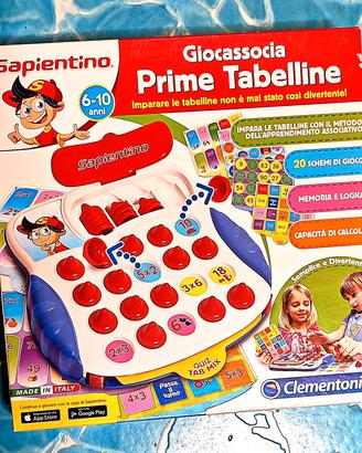 Sapientino Prime Tabelline Clementoni 6+