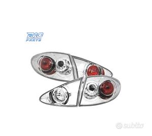 FANALI ALFA ROMEO 147 00-04 FONDO CROMATO