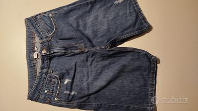 Pantaloncini Corti Jeans Blukids Ragazzo - 14-15 A