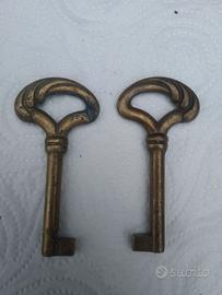 2 Chiavi nuove stile antico per mobili