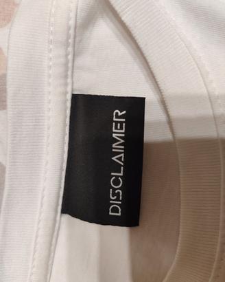 T-shirt donna disclaimer