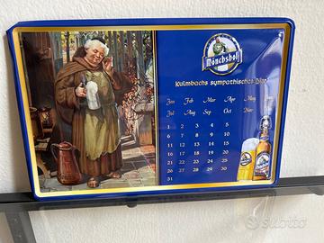 Calendario di latta birra Monchshof
