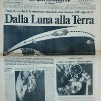 Raccolta 4 giornali Il Messaggero – Apollo, Luna