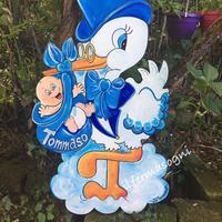 Cicogne e sagome per nascita, feste a tema