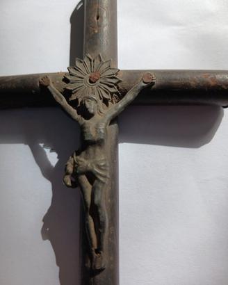 Crocifisso antico tedesco