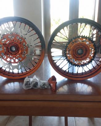 Cerchi motard Ktm, Husqvarna, Yamaha, Beta ecc.