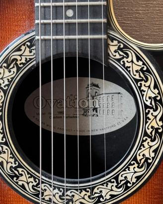 Ovation 1862 custom ballader sunburst 1990 (USA)