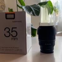 Samyang 35mm 1.4 P FE Sony