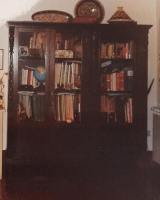 splendida libreria stile liberty