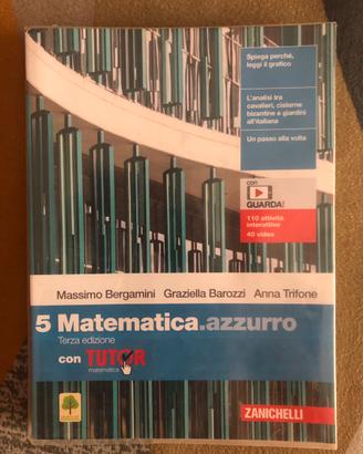 MATEMATICA.AZZURRO 3ED. - VOL. 5 CON TUTOR (LDM)