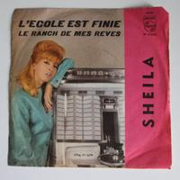 disco collezione Sheila L'École Est Finie / Le Ran