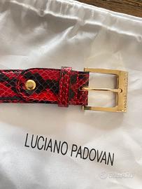 Cintura vero pitone  Luciano Padovan