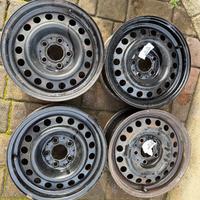 Cerchi in ferro 15 pollici