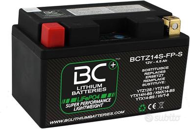 BC Lithium Batteries BCTZ14S-FP Batteria Moto al L