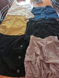 22 gonne marche/modelli diversi. Top per mercatini