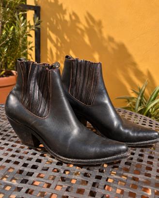 stupendi stivali messicani camperos uomo cowboy
