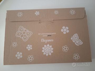set 2 asciugamani ospite THUN Elegance - NUOVO