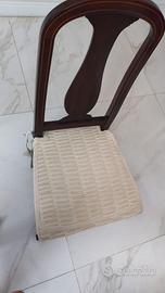 Sedie antiche in mogano