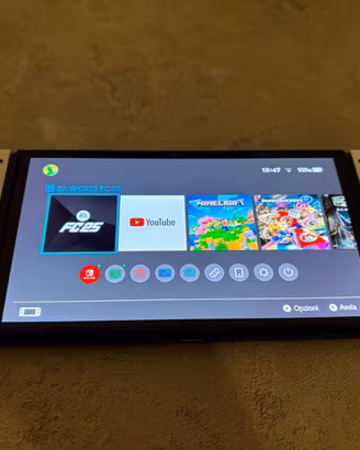 Nintendo Switch OLED 64GB + SD 128GB