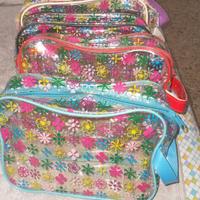 Stock 5 Borse Toilette per Uomo Donna Beauty Case 