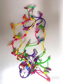 Braccialetti charms a forma di scarpe per bambini