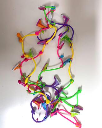 Braccialetti charms a forma di scarpe per bambini