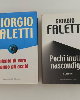 n.2 libri di Giorgio Faletti 