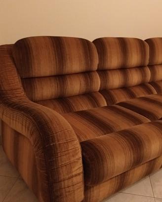 Divano letto con 2 poltrone