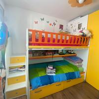 Camera bambini con cabina armadio