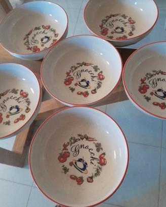 ciotole per gnocchi vintage