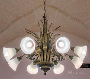 Lampadario vintage fine anni settanta