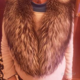 Collo in pelliccia di volpe