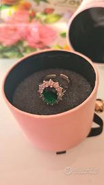 Meraviglioso anello in vero argento 925 regolabile