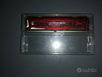 8GB ram ballistix 2400MHz DDR4