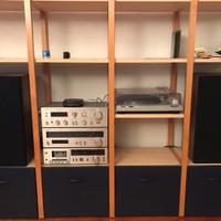 IMPIANTO STEREO TECHNICS COMPLETO anni 70