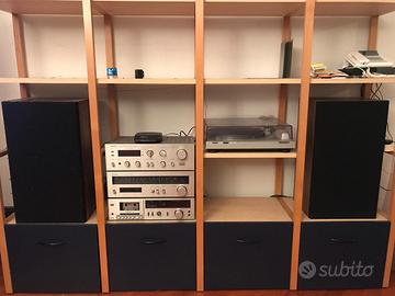IMPIANTO STEREO TECHNICS COMPLETO anni 70