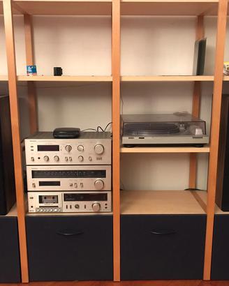 IMPIANTO STEREO TECHNICS COMPLETO anni 70
